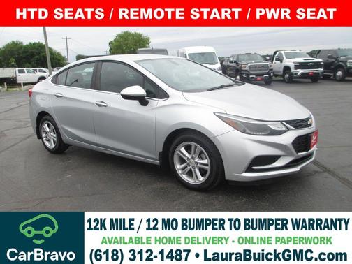 Silver Ice Metallic 2018 Chevrolet Cruze LT