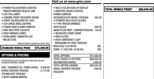 2024 GMC Sierra 2500 Denali