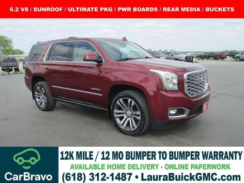 Crimson Red Tintcoat 2019 GMC Yukon Denali