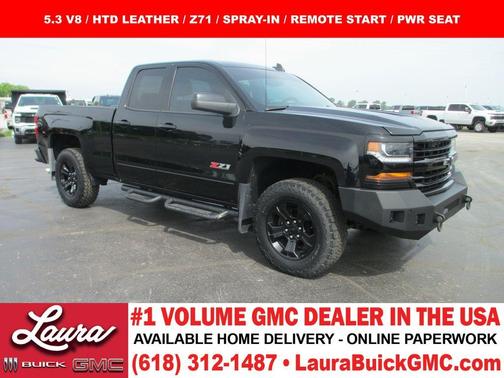 Black 2017 Chevrolet Silverado 1500 LT
