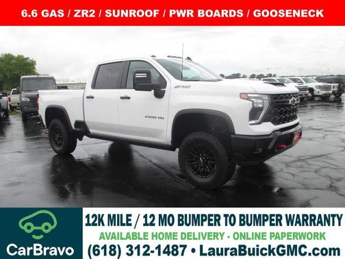 Summit White 2026 Chevrolet Silverado 2500 ZR2