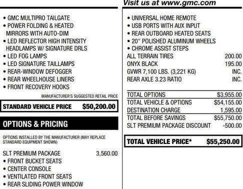 2020 GMC Sierra 1500 SLT