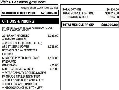 2024 GMC Yukon Denali
