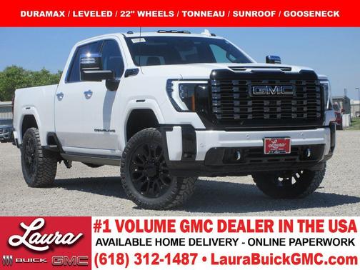 Summit White 2026 GMC Sierra 2500 Denali Ultimate
