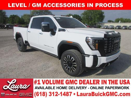 Summit White 2026 GMC Sierra 2500 Denali Ultimate