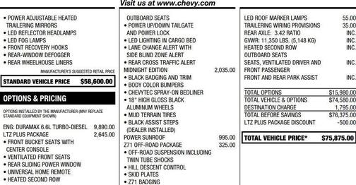 2023 Chevrolet Silverado 2500 LTZ