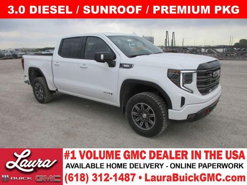 Summit White 2026 GMC Sierra 1500 AT4