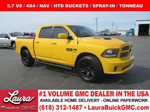 Stinger Yellow Clearcoat 2016 RAM 1500 Sport