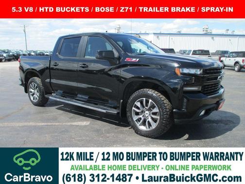 Black 2019 Chevrolet Silverado 1500 RST
