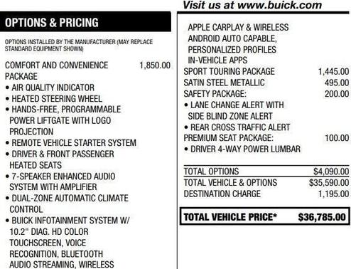 2022 Buick Envision Preferred