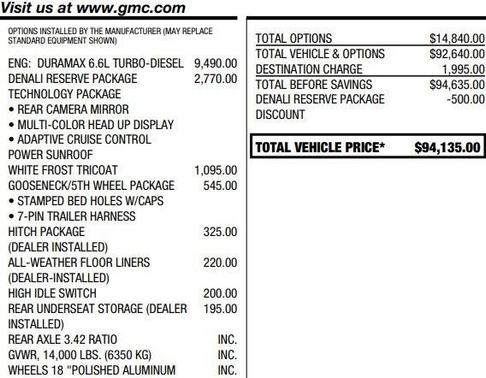 2024 GMC Sierra 3500 Denali
