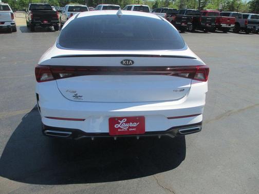 Glacial White Pearl 2021 Kia K5 GT-Line