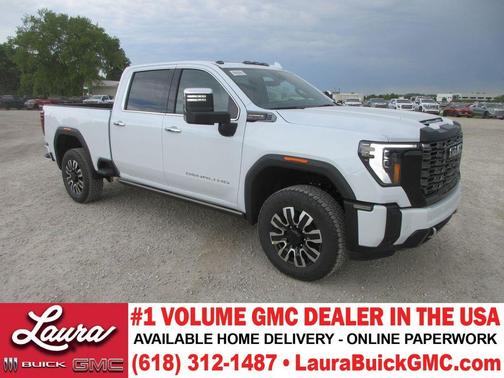 Glacier White 2026 GMC Sierra 2500 Denali Ultimate