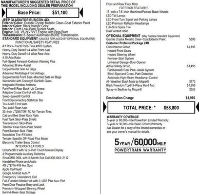 2025 Jeep Gladiator Rubicon