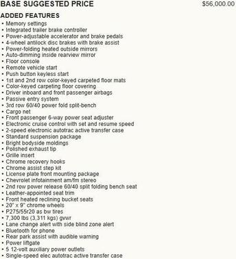 2019 Chevrolet Tahoe LT