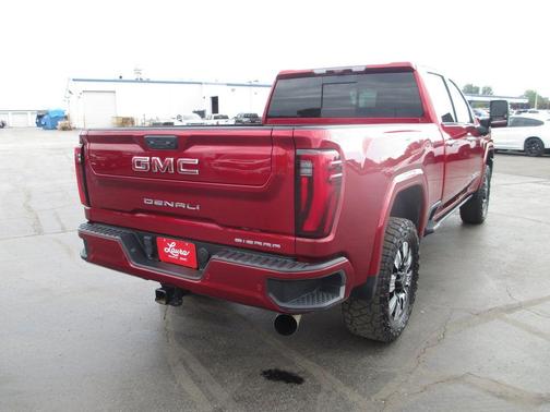 Volcanic Red 2024 GMC Sierra 2500 Denali