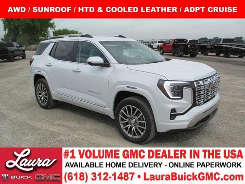 Glacier White 2026 GMC Terrain Denali