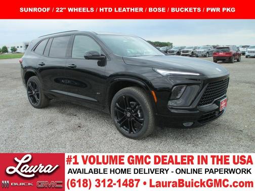 Ebony Twilight Metallic 2026 Buick Enclave Sport Touring