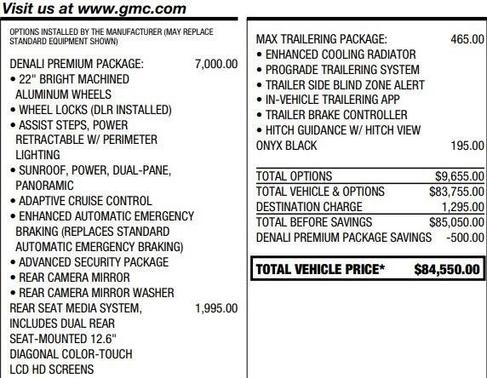 2021 GMC Yukon XL Denali