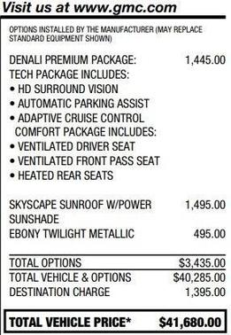 2022 GMC Terrain Denali