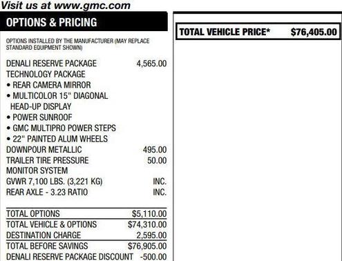 Metallic 2026 GMC Sierra 1500 Denali