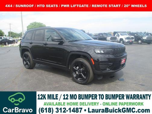 Diamond Black 2024 Jeep Grand Cherokee Laredo