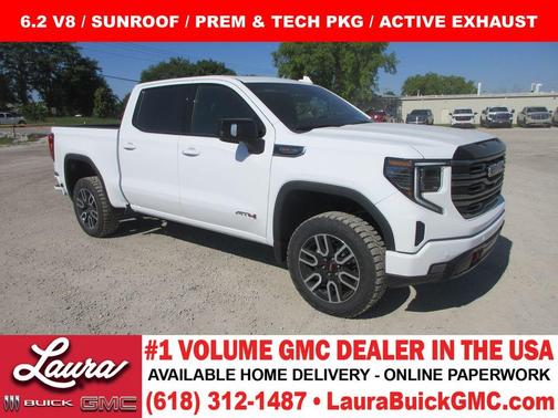 Summit White 2026 GMC Sierra 1500 AT4