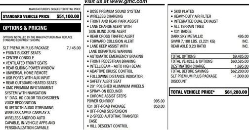 2021 GMC Sierra 1500 SLT