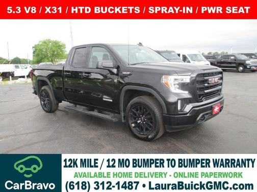 Onyx Black 2022 GMC Sierra 1500 Limited Elevation