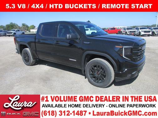 Onyx Black 2026 GMC Sierra 1500 Elevation
