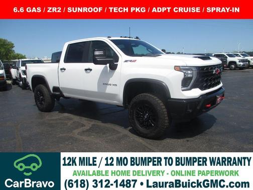 Summit White 2025 Chevrolet Silverado 2500 ZR2