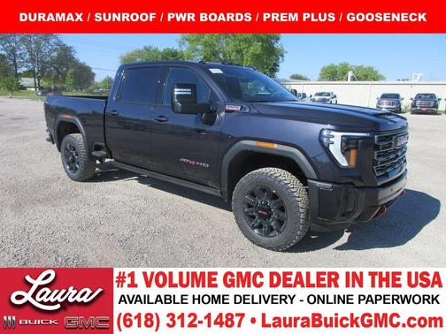 Titanium Rush Metallic 2026 GMC Sierra 3500 AT4