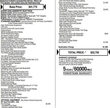 2021 Dodge Challenger R/T Scat Pack