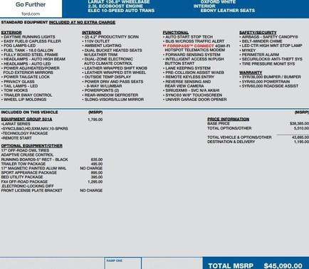 2019 Ford Ranger Lariat