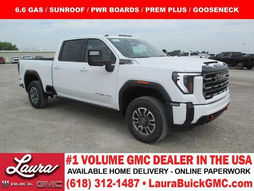 Summit White 2026 GMC Sierra 2500 AT4