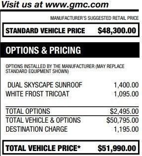 2021 GMC Acadia Denali