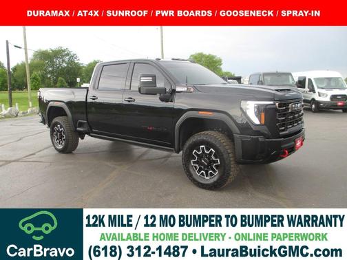Onyx Black 2026 GMC Sierra 2500 AT4X