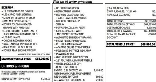 2020 GMC Sierra 1500 Denali