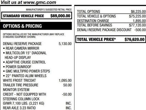 2023 GMC Sierra 1500 Denali