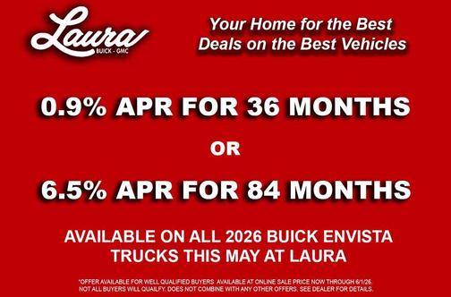 Summit White 2026 Buick Envista Sport Touring