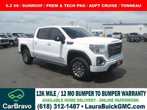 Summit White 2021 GMC Sierra 1500 AT4