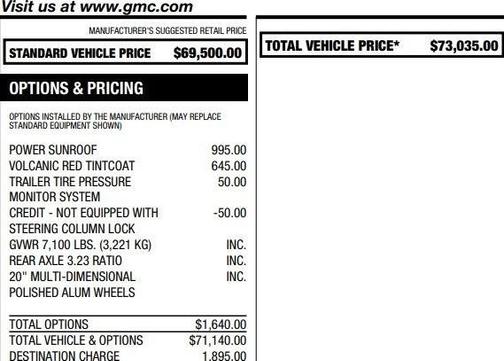 2023 GMC Sierra 1500 Denali