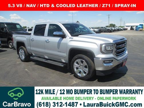 Quicksilver Metallic 2018 GMC Sierra 1500 SLT