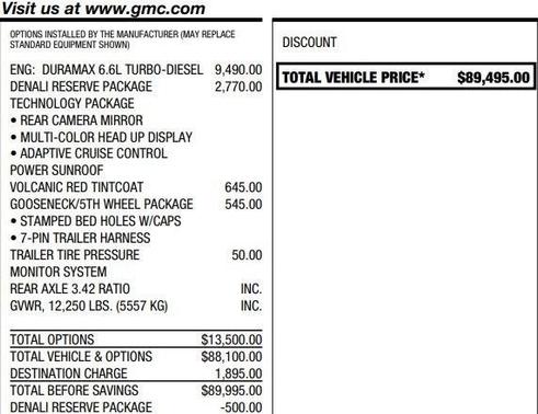 2024 GMC Sierra 3500 Denali