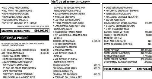 2020 GMC Sierra 3500 AT4