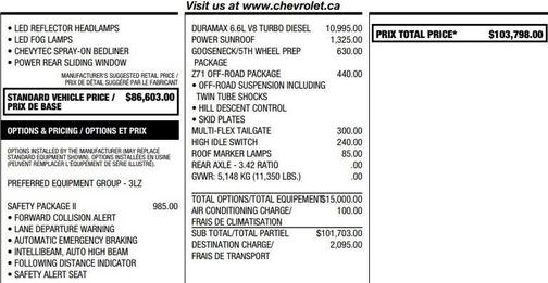 2023 Chevrolet Silverado 2500 High Country