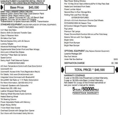 2016 RAM 1500 Laramie