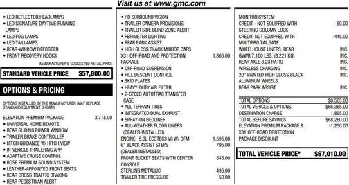 2023 GMC Sierra 1500 Elevation