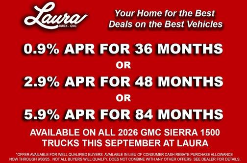2026 GMC Sierra 1500 AT4X