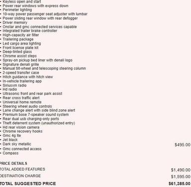 2019 GMC Sierra 1500 Denali
